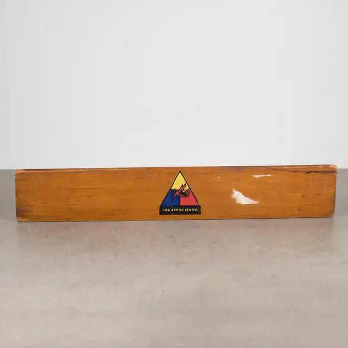 Vintage Desk Sign, circa 1944 - Image 3